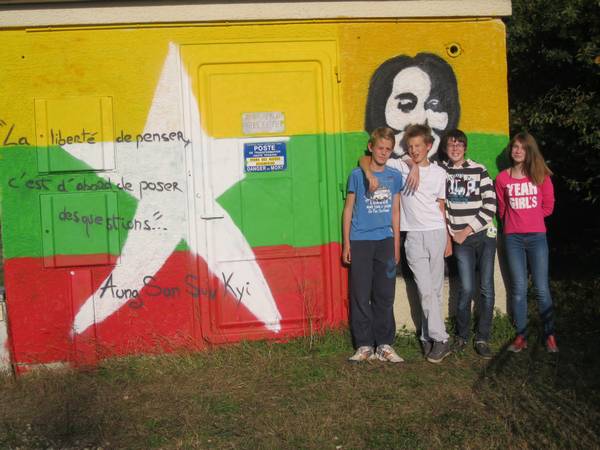 Graff&rsquo; un nouveau transformateur ERDF terminé.