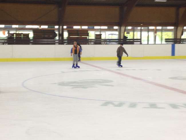 Un après-midi à la patinoire